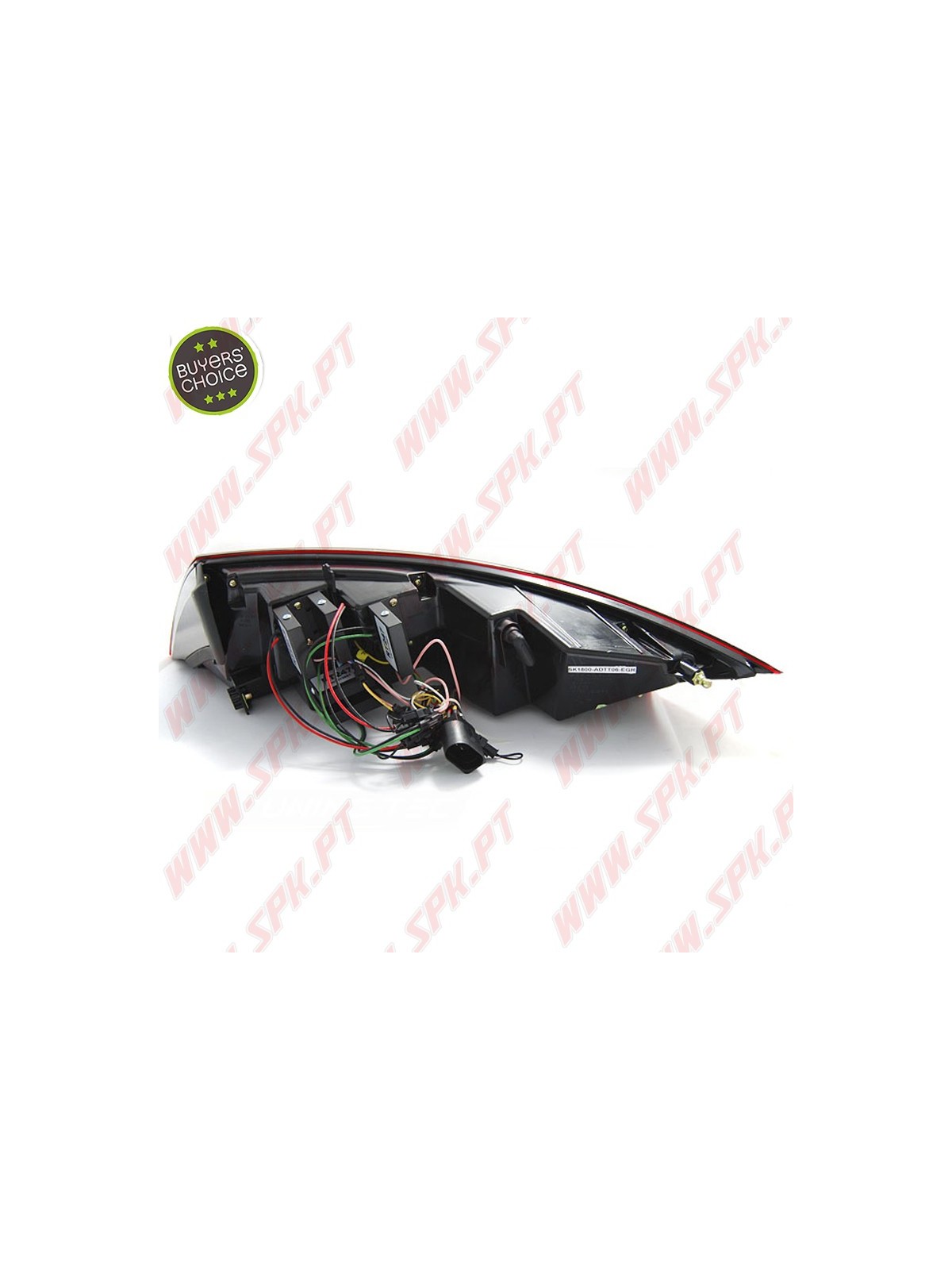 Farolins LED DTS Red+Clear - Audi TT 8J (2006-2014)