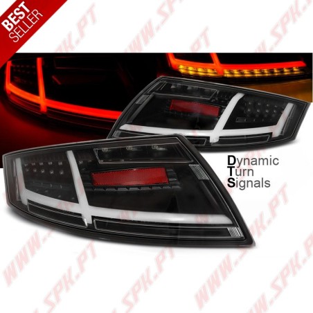 Farolins LED DTS Black - Audi TT 8J (2006-2014)