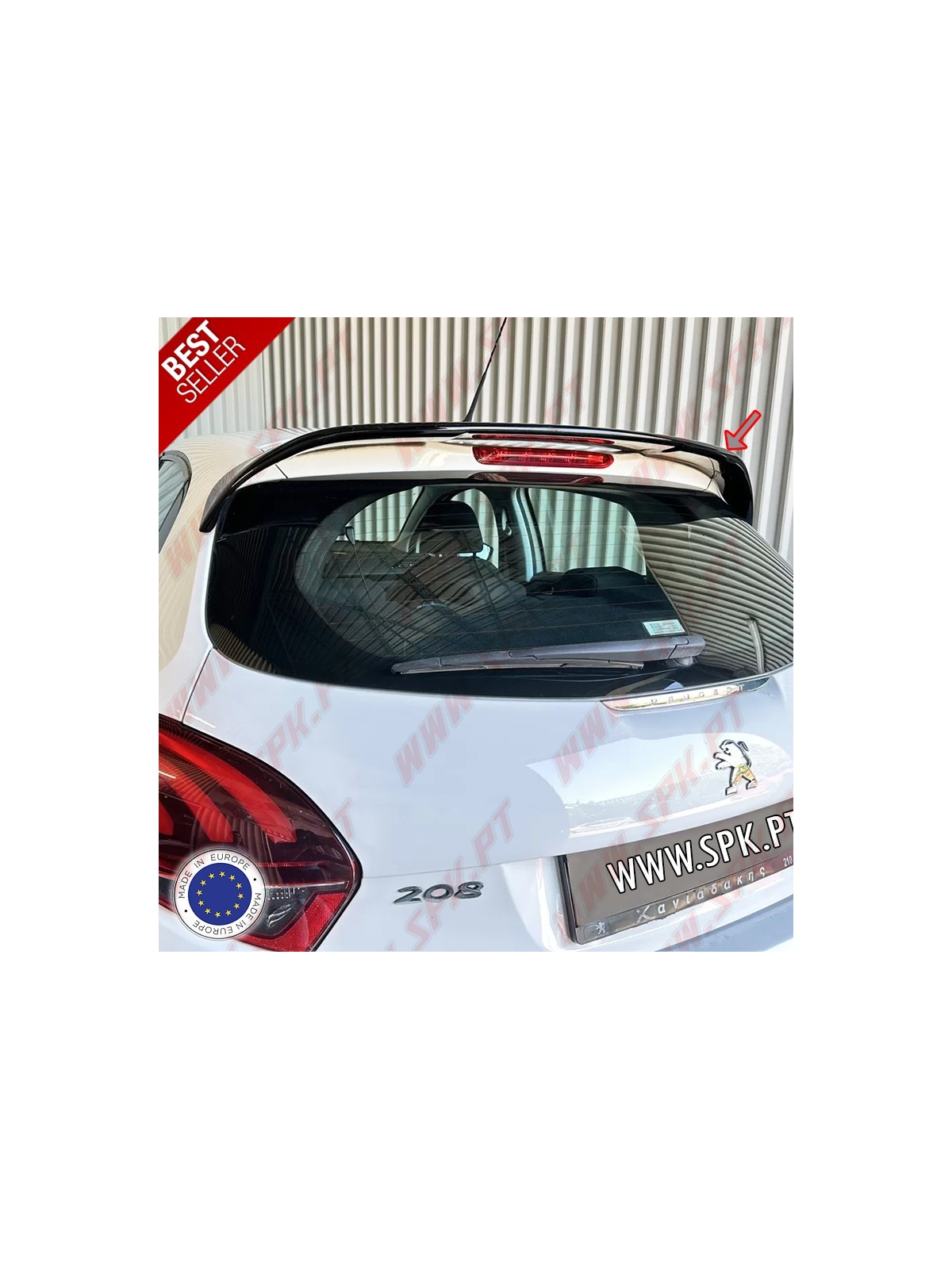 Aileron Traseiro - Peugeot 208 MK1 (2012-2019)
