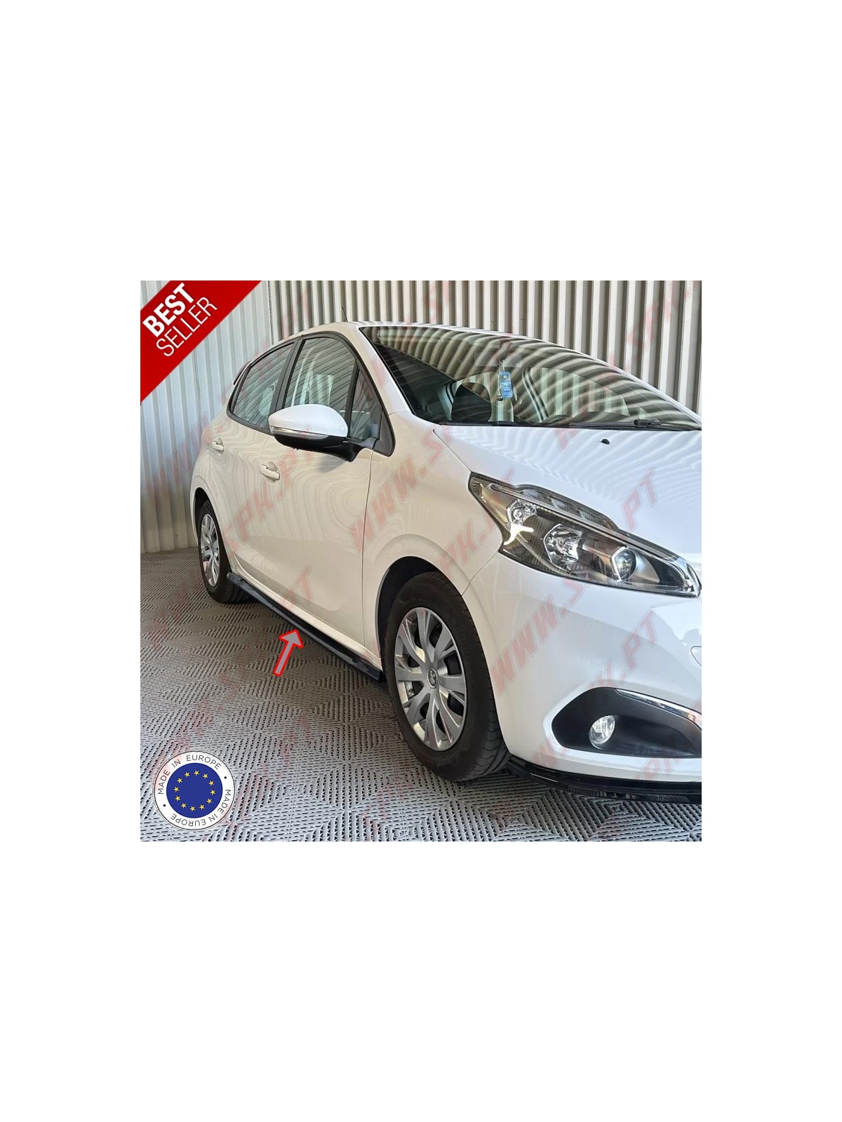 Extensão de Embaladeiras - Peugeot 208 (2012-2019)