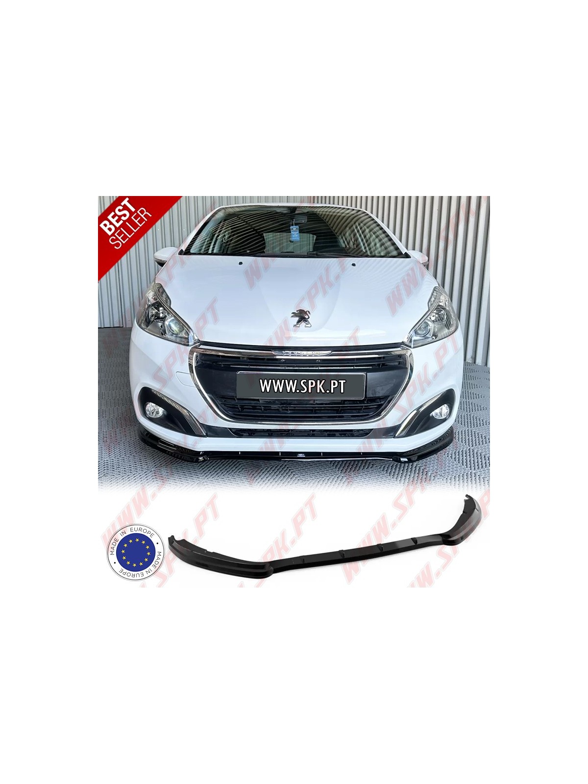 Lip Spoiler Frontal - Peugeot 208 (2015-2019)