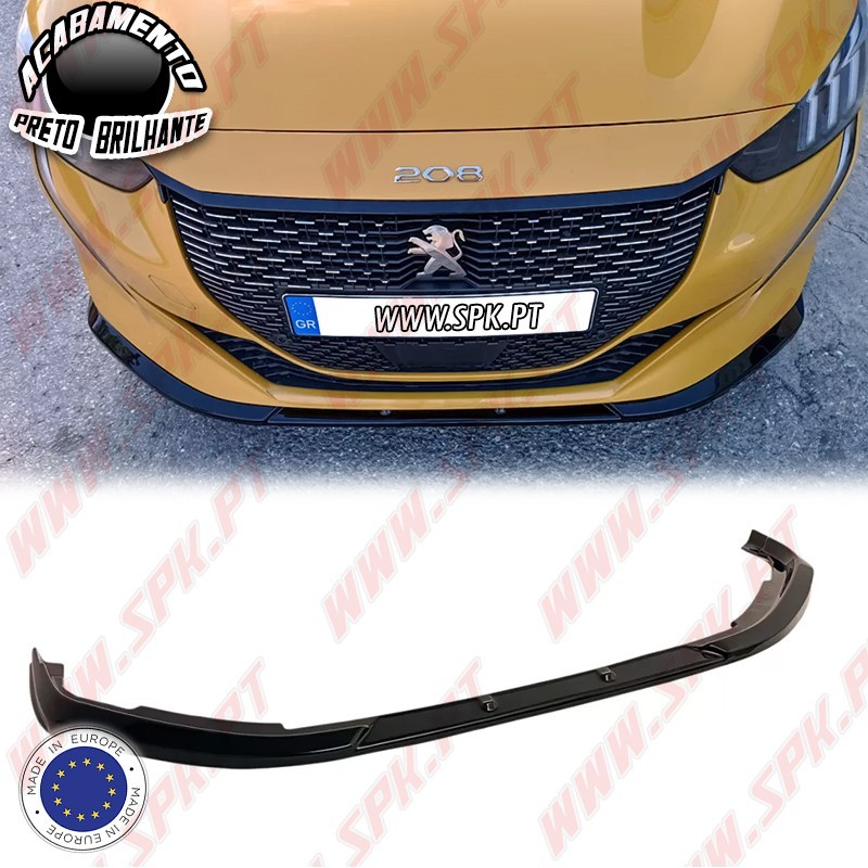 Lip Spoiler Frontal V.2 - Peugeot 208 MK2 (2019-2023)