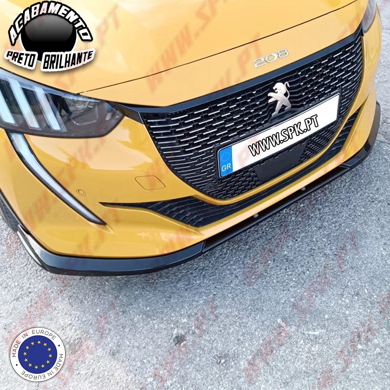 Lip Spoiler Frontal V.2 - Peugeot 208 MK2 (2019-2023)