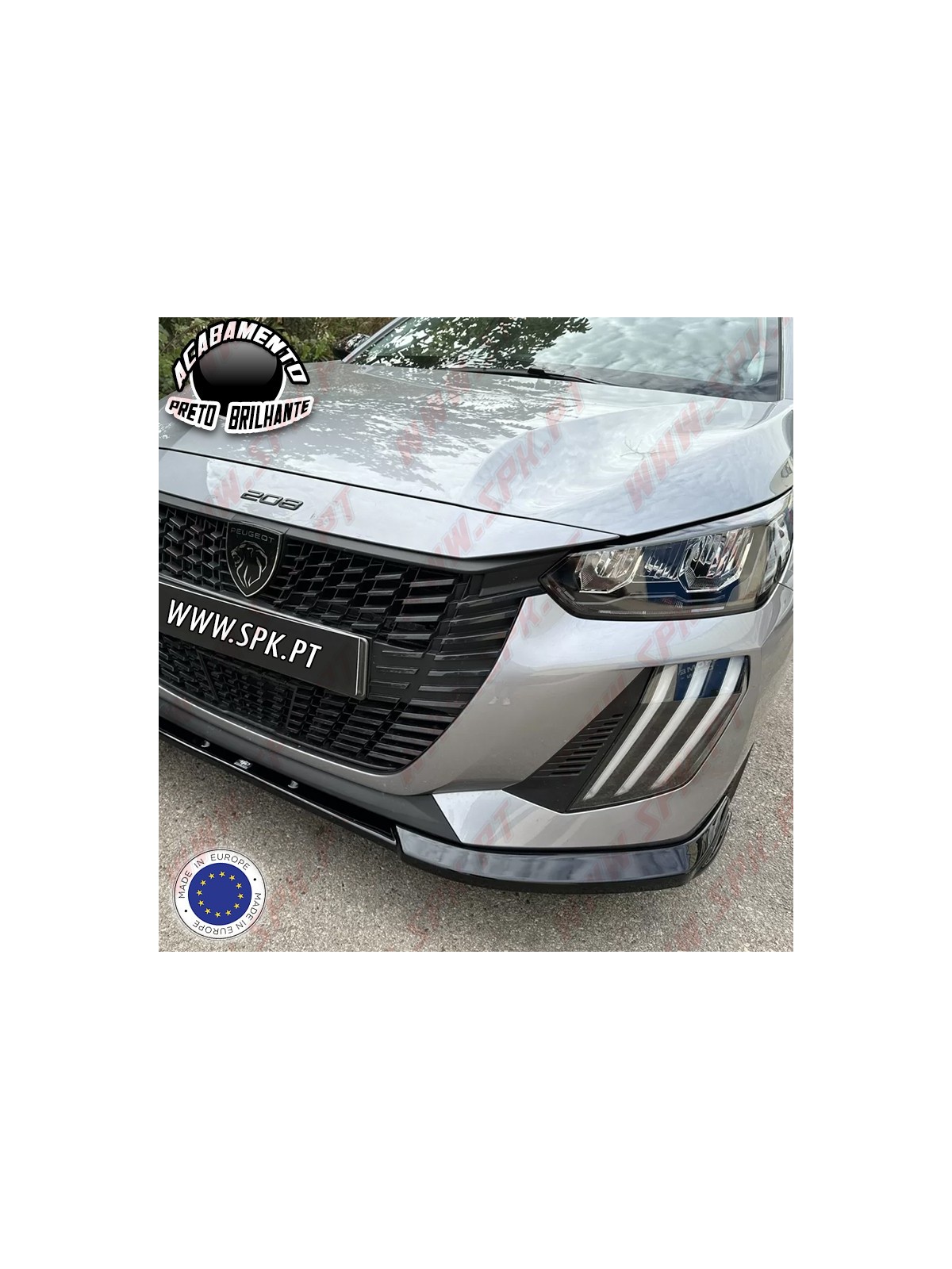 Lip Spoiler Frontal - Peugeot 208 MK2 Facelift (2023-)