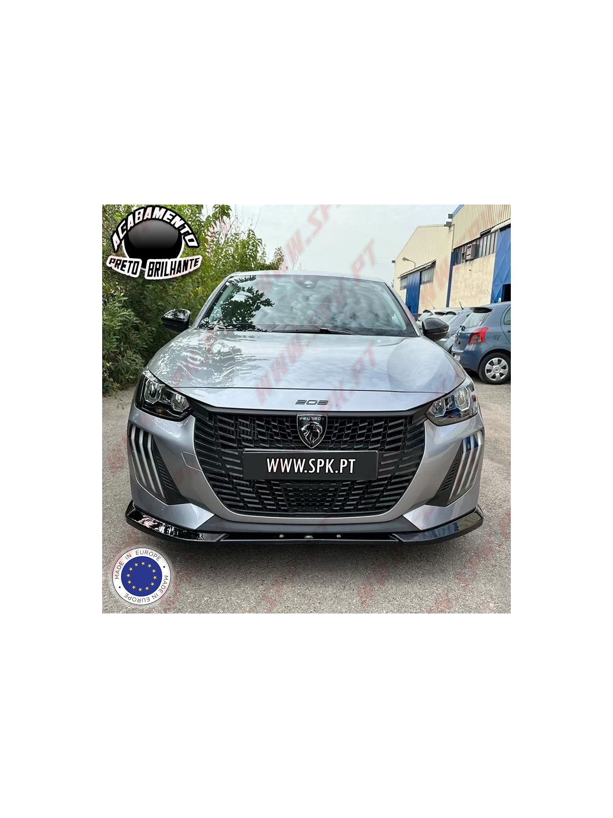 Lip Spoiler Frontal - Peugeot 208 MK2 Facelift (2023-)