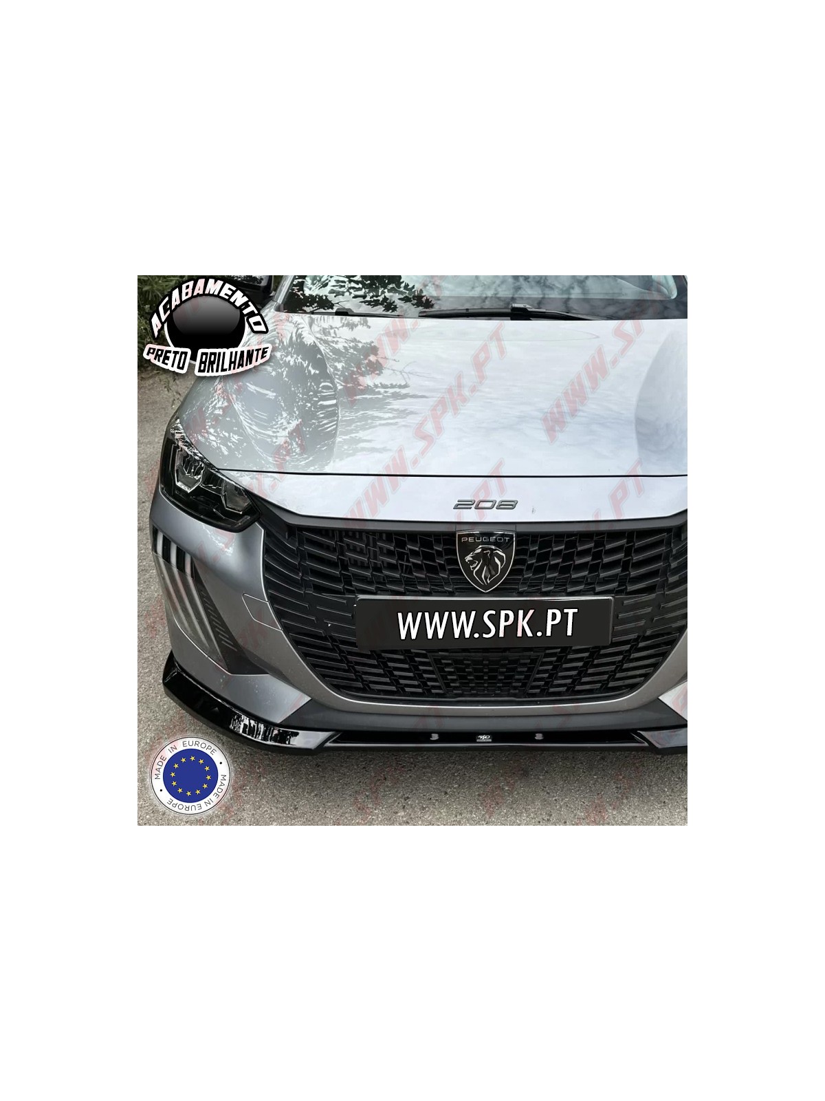 Lip Spoiler Frontal - Peugeot 208 MK2 Facelift (2023-)