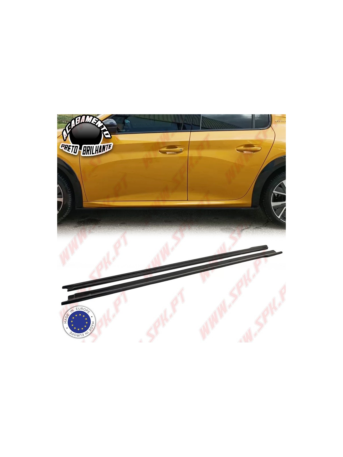 Extensão de Embaladeiras V.2 - Peugeot 208 (2019-)