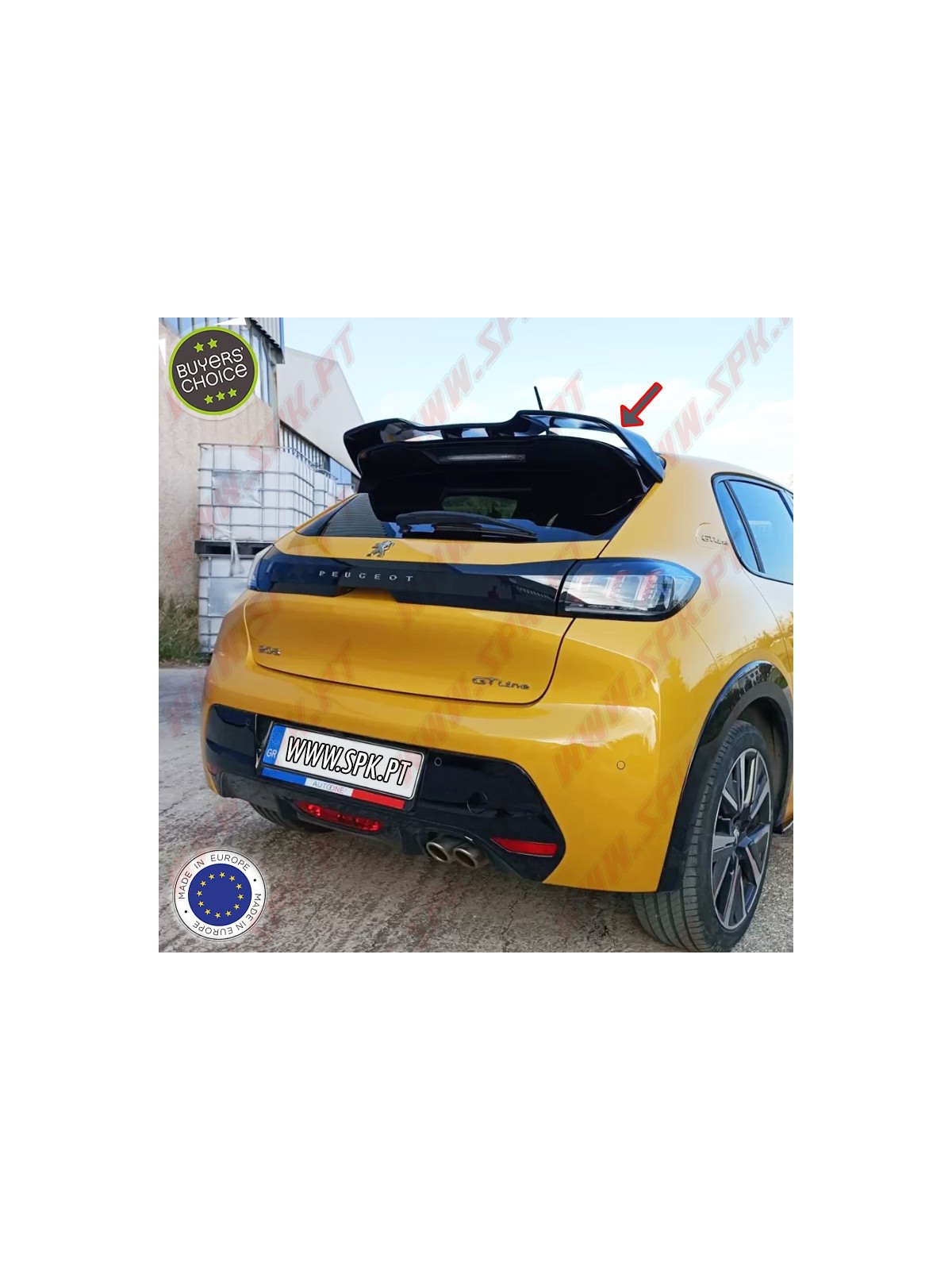 Aileron Traseiro V.3 - Peugeot 208 MK2 (2019-)