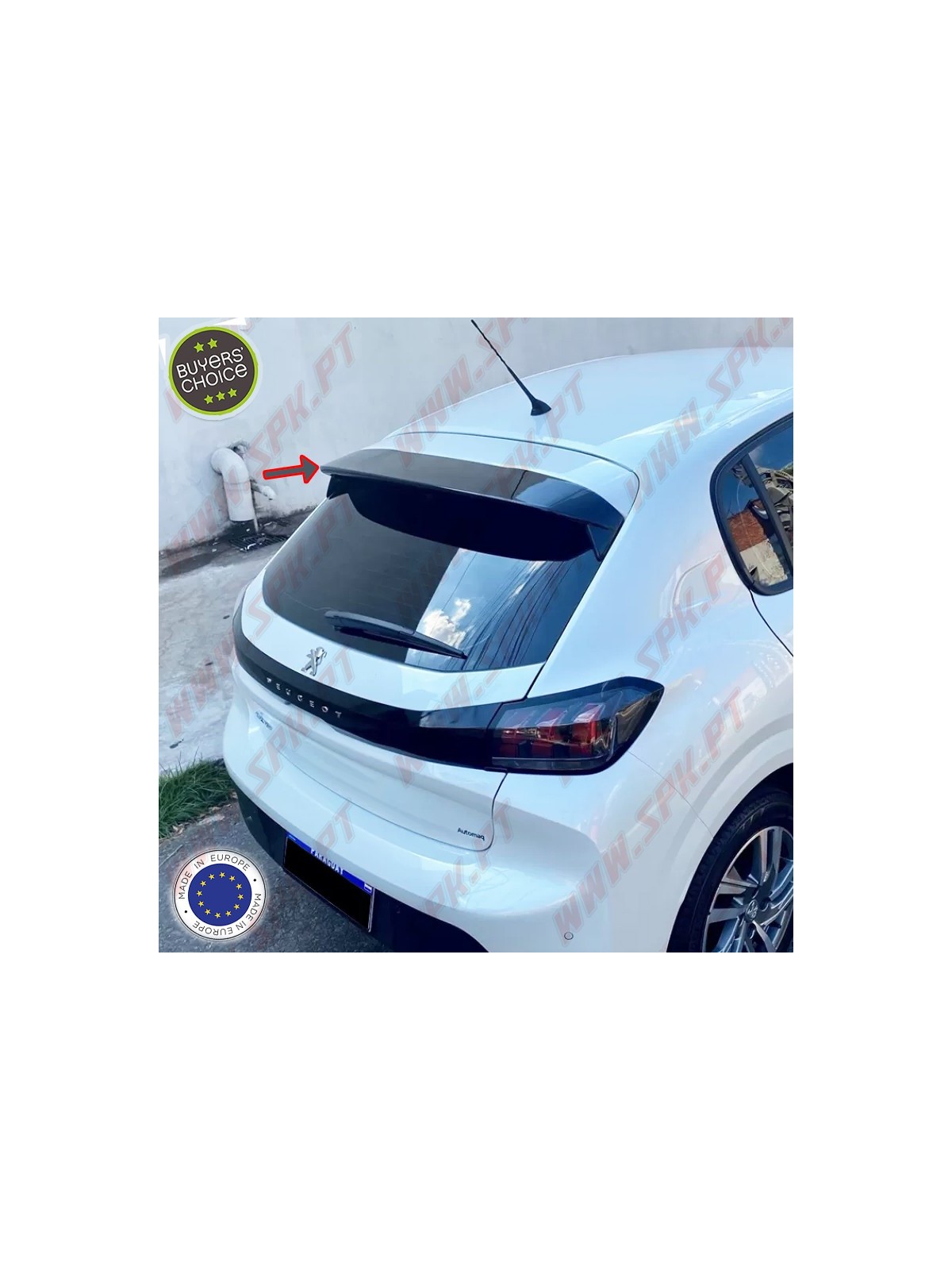 Aileron Traseiro V.1 - Peugeot 208 MK2 (2019-)