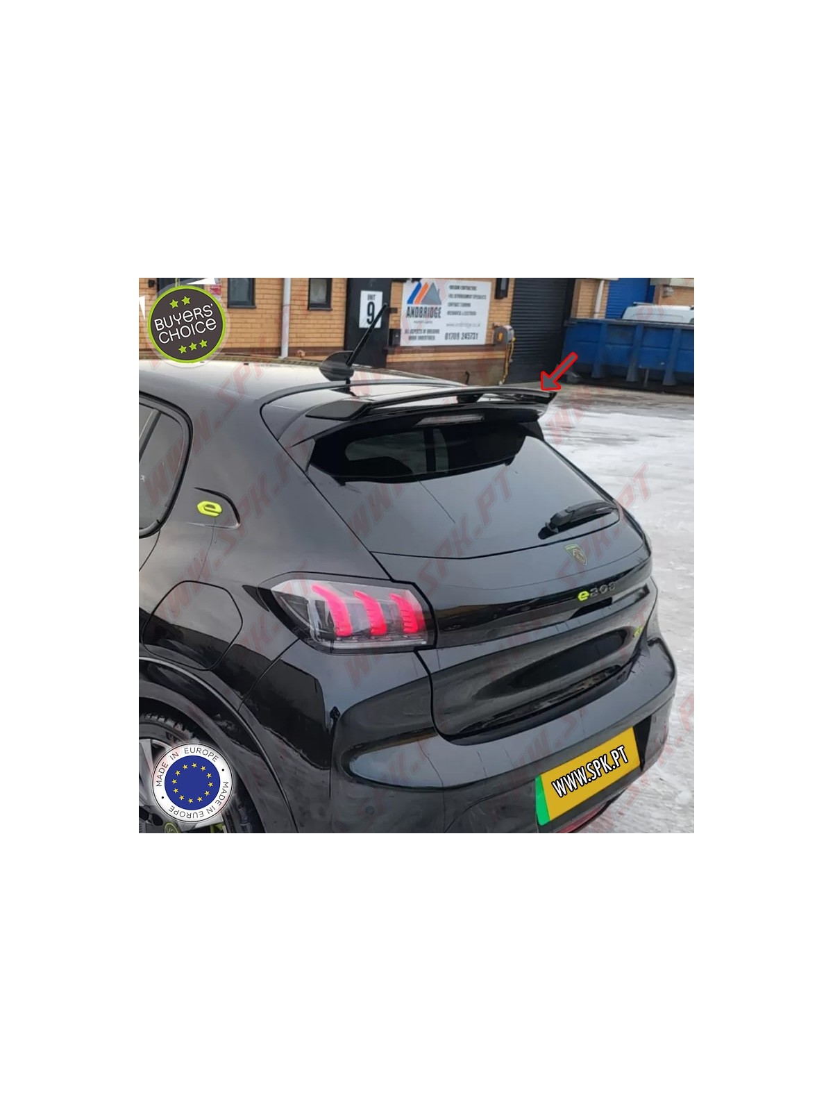 Aileron Traseiro V.2 - Peugeot 208 MK2 (2019-)