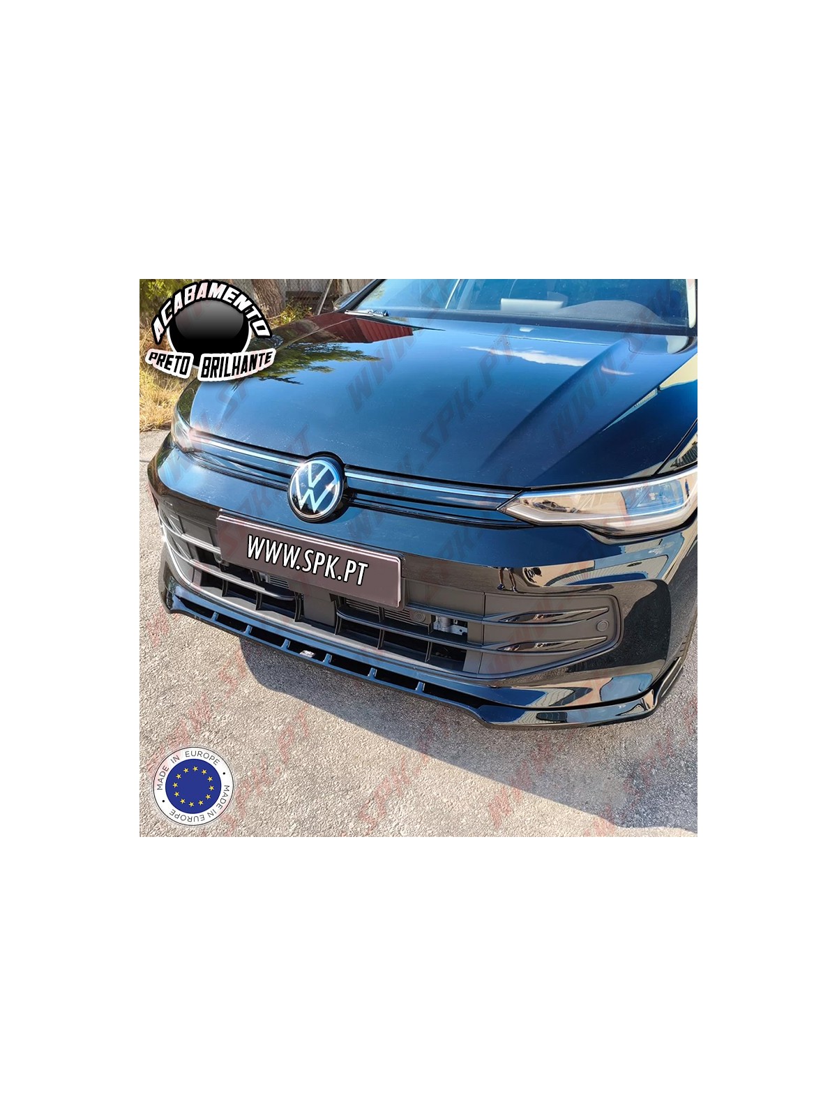 Lip Spoiler Frontal - VW Golf 8 Facelift "Standard" (2024-)