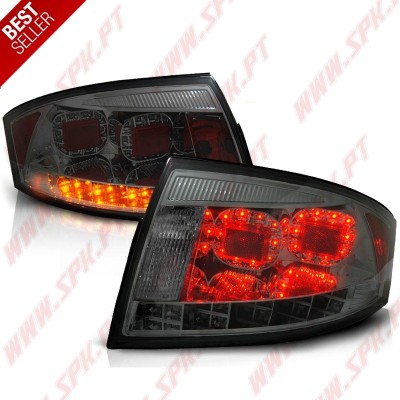 Farolins LED Chrome+Smoke - Audi TT 8N (1998-2006)