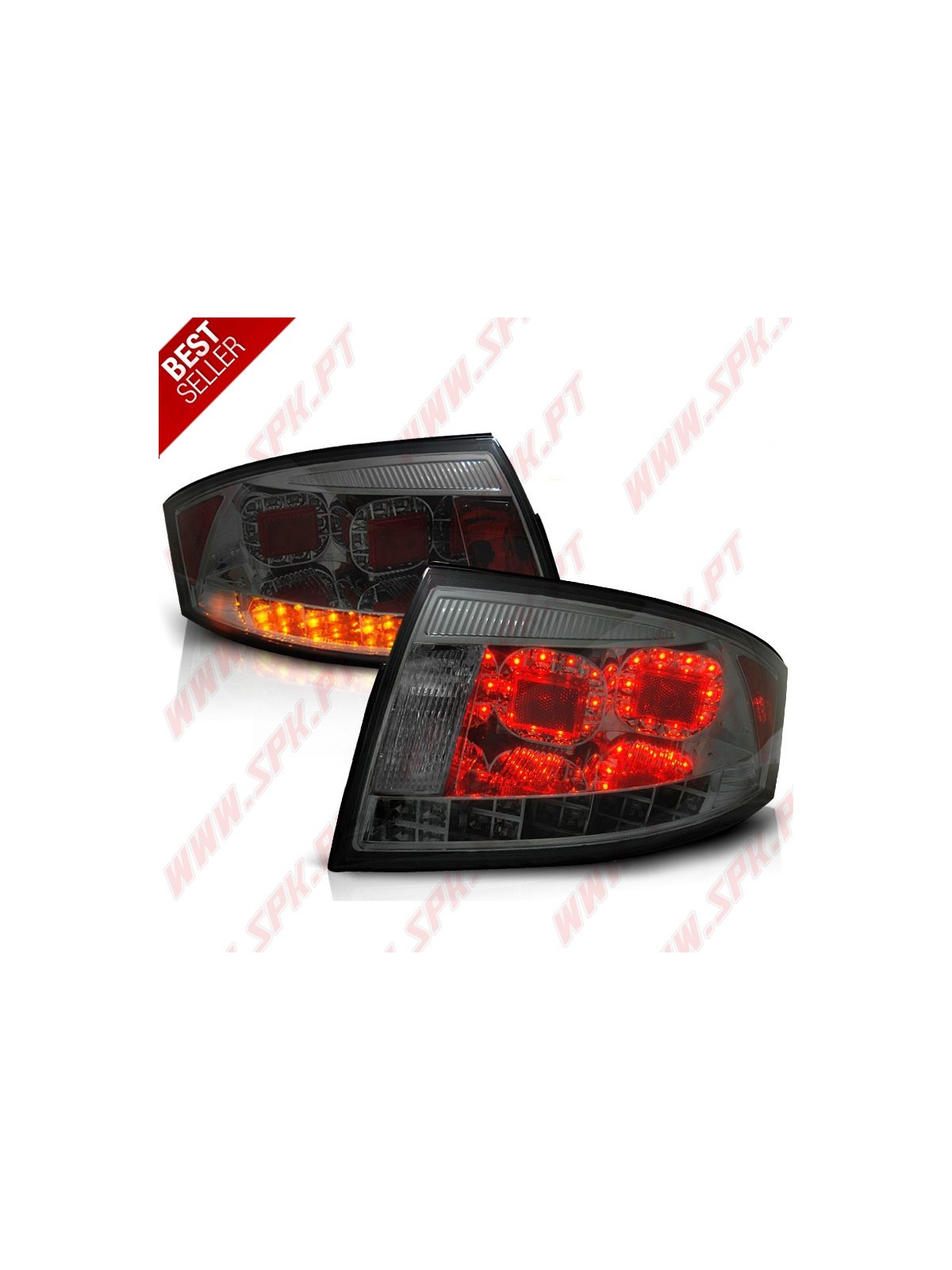 Farolins LED Chrome+Smoke - Audi TT 8N (1998-2006)