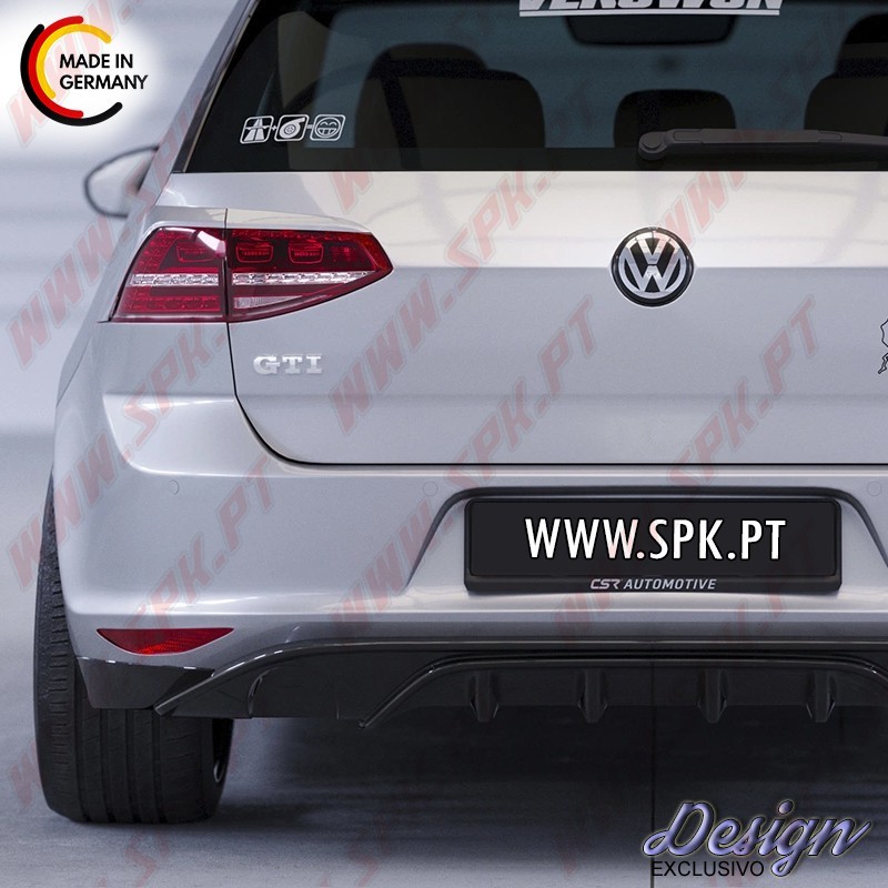 Difusor Traseiro - VW Golf 7 "Standard" (2012-2017)