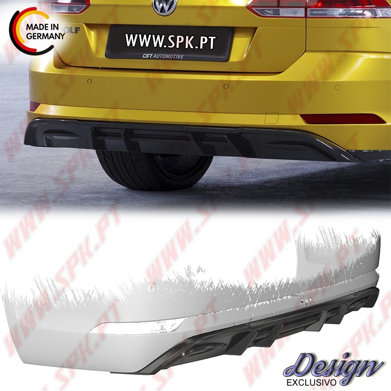 Difusor Traseiro - VW Golf 7 "Standard" Variant (2017-2020)