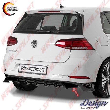 Difusor Traseiro - VW Golf 7 "e-Golf" (2017-)