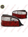 Farolins Cristal Red+Clear - Citroen Saxo (1996-1998)