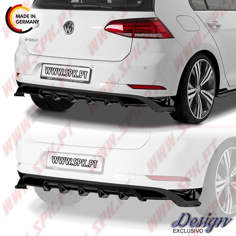 Difusor Traseiro - VW Golf 7 "e-Golf" (2017-)