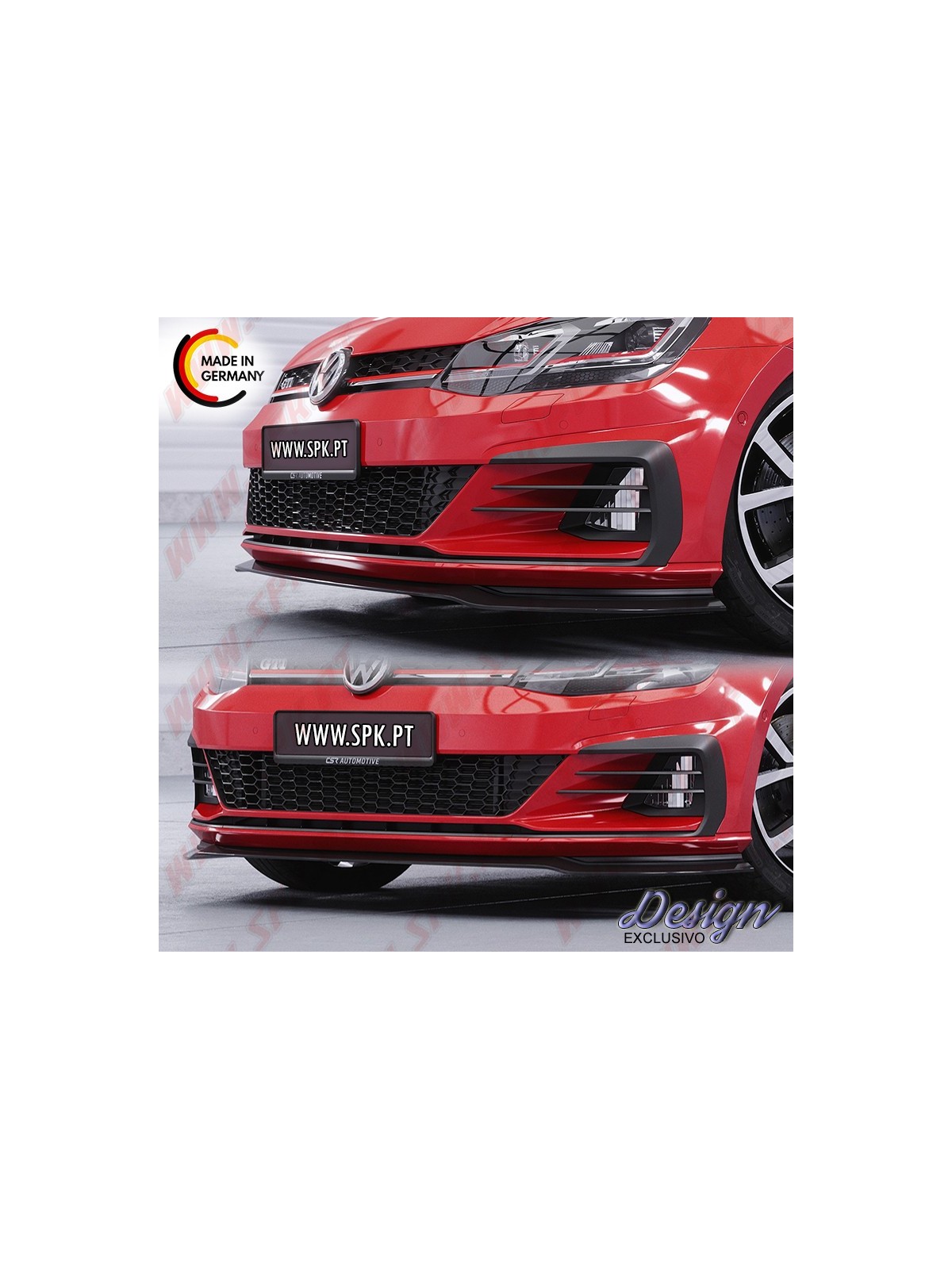 Lip Spoiler Frontal - VW Golf 7.5 GTI / GTD (2017-)