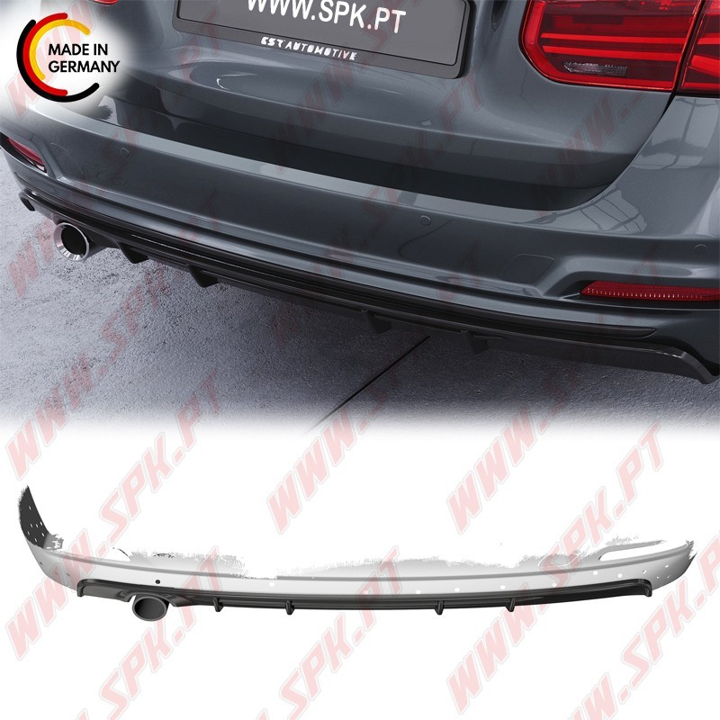 Difusor Traseiro BMW F31 LCI Touring (2015-2019) Difusor Traseiro BMW F31 LCI Touring (2015-2019)