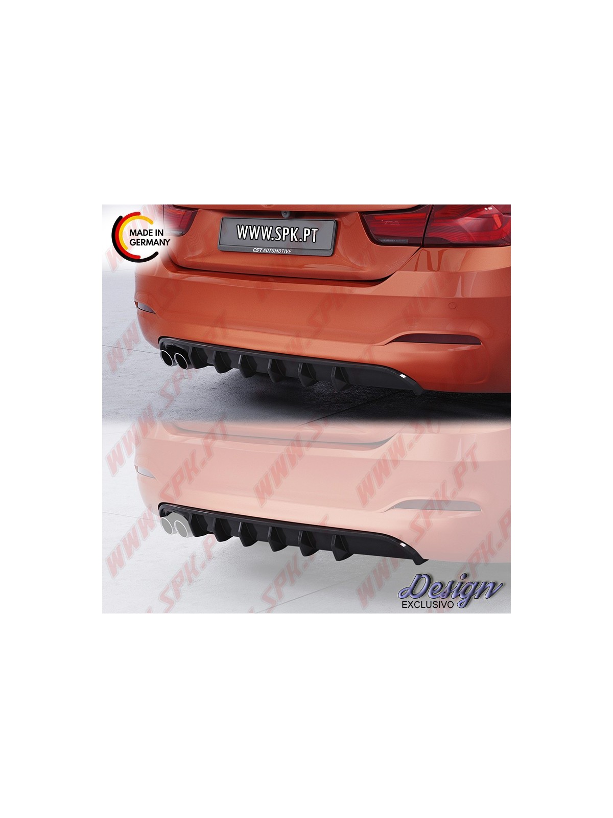 Difusor Traseiro - BMW F36 Gran Coupe LCI (2017-2021)