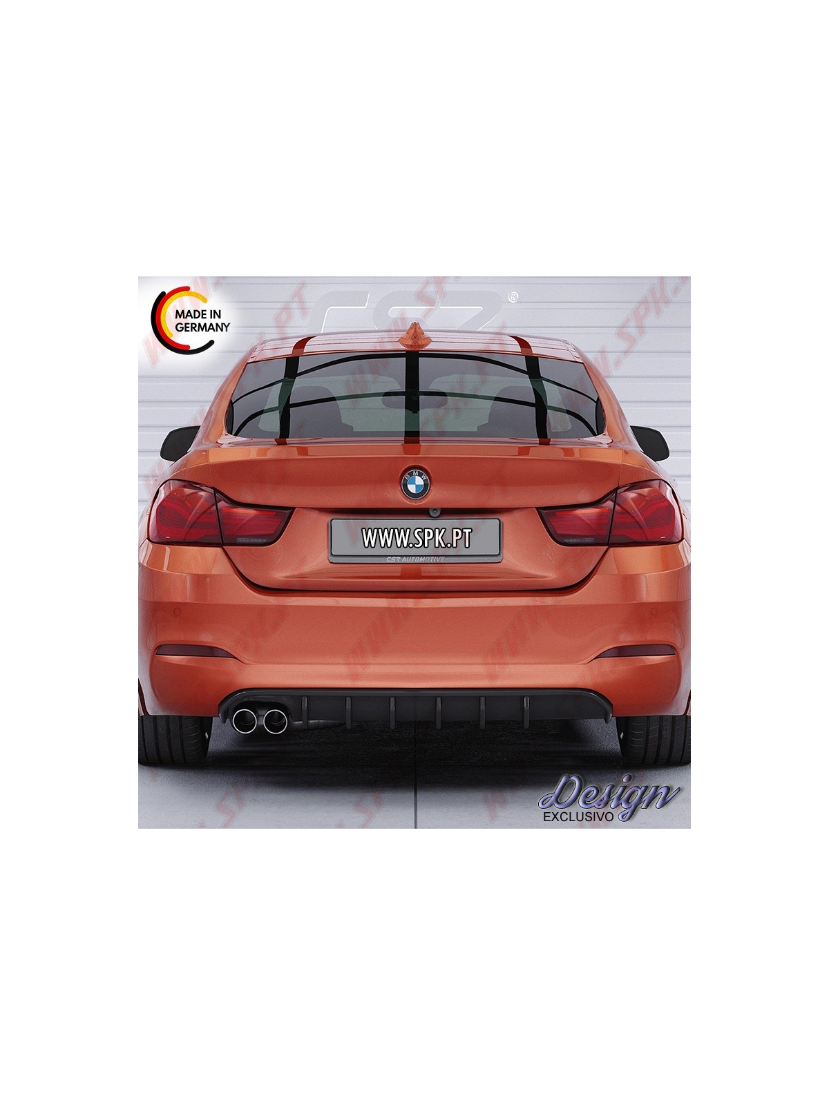 Difusor Traseiro - BMW F36 Gran Coupe LCI (2017-2021)
