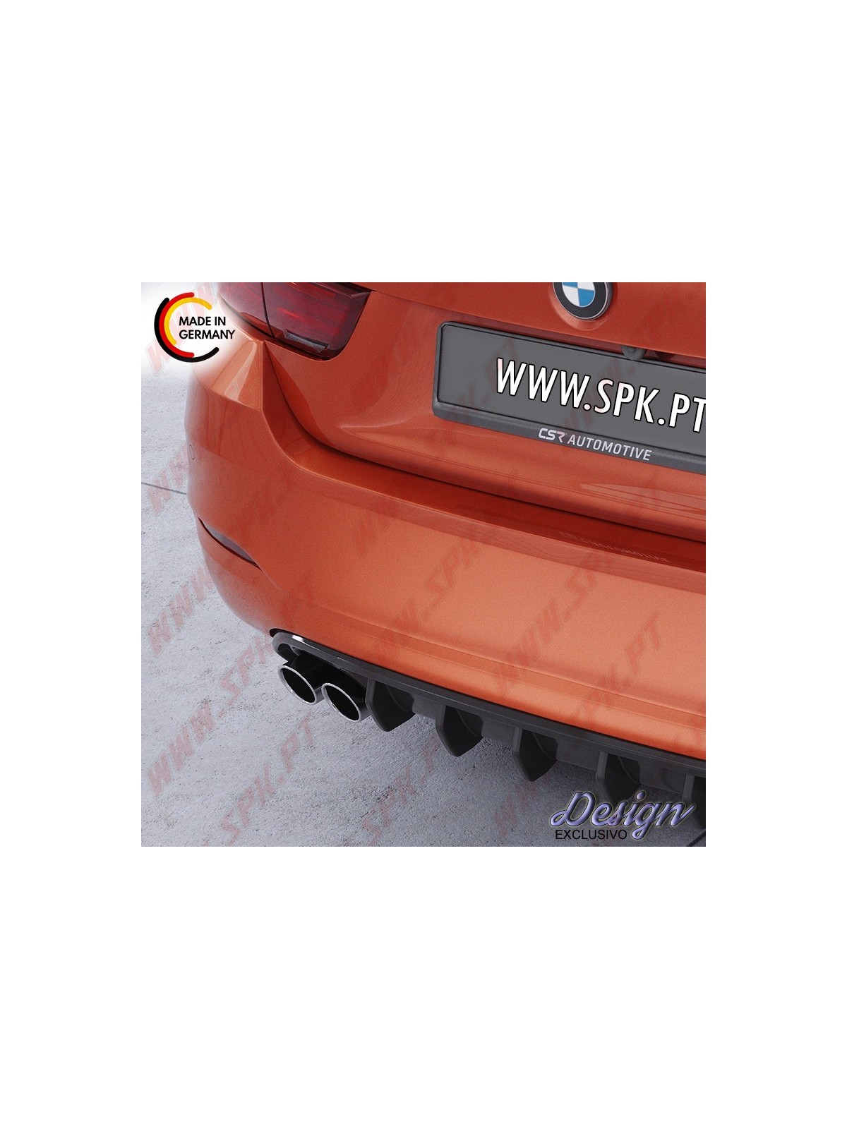 Difusor Traseiro - BMW F36 Gran Coupe LCI (2017-2021)