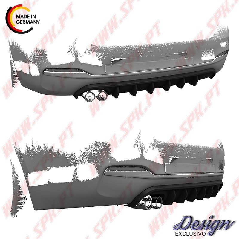 Difusor Traseiro - BMW F36 Gran Coupe LCI (2017-2021)