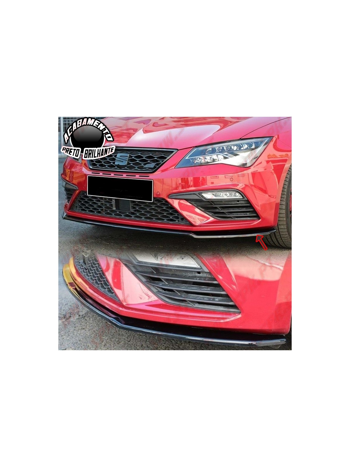 Lip Spoiler Frontal Seat Leon 5F Facelift FR / Cupra (2017-2020)