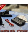 Kit 4 Sensores de Parqueamento Traseiros 25mm - C/Visor LED