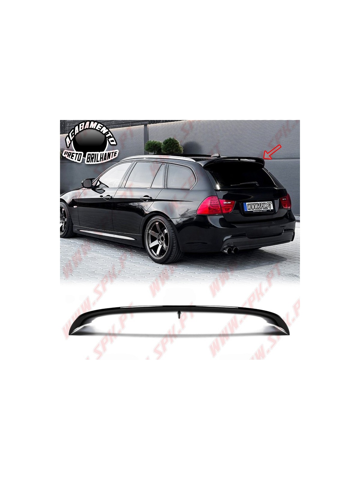 Aileron Traseiro - BMW E91 Touring (2005-2012)
