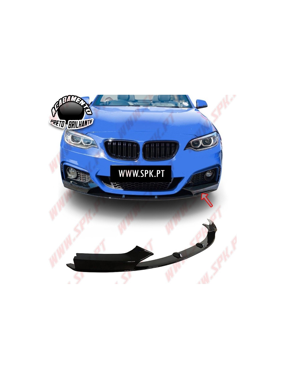 Lip Spoiler Frontal BMW F22 / F23 M (2014-2020)