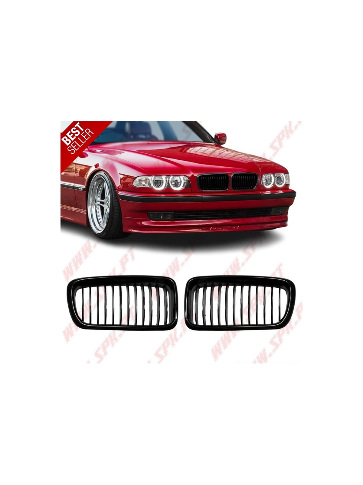 Grelhas Frontais Look M - BMW E38 (1994-2001)