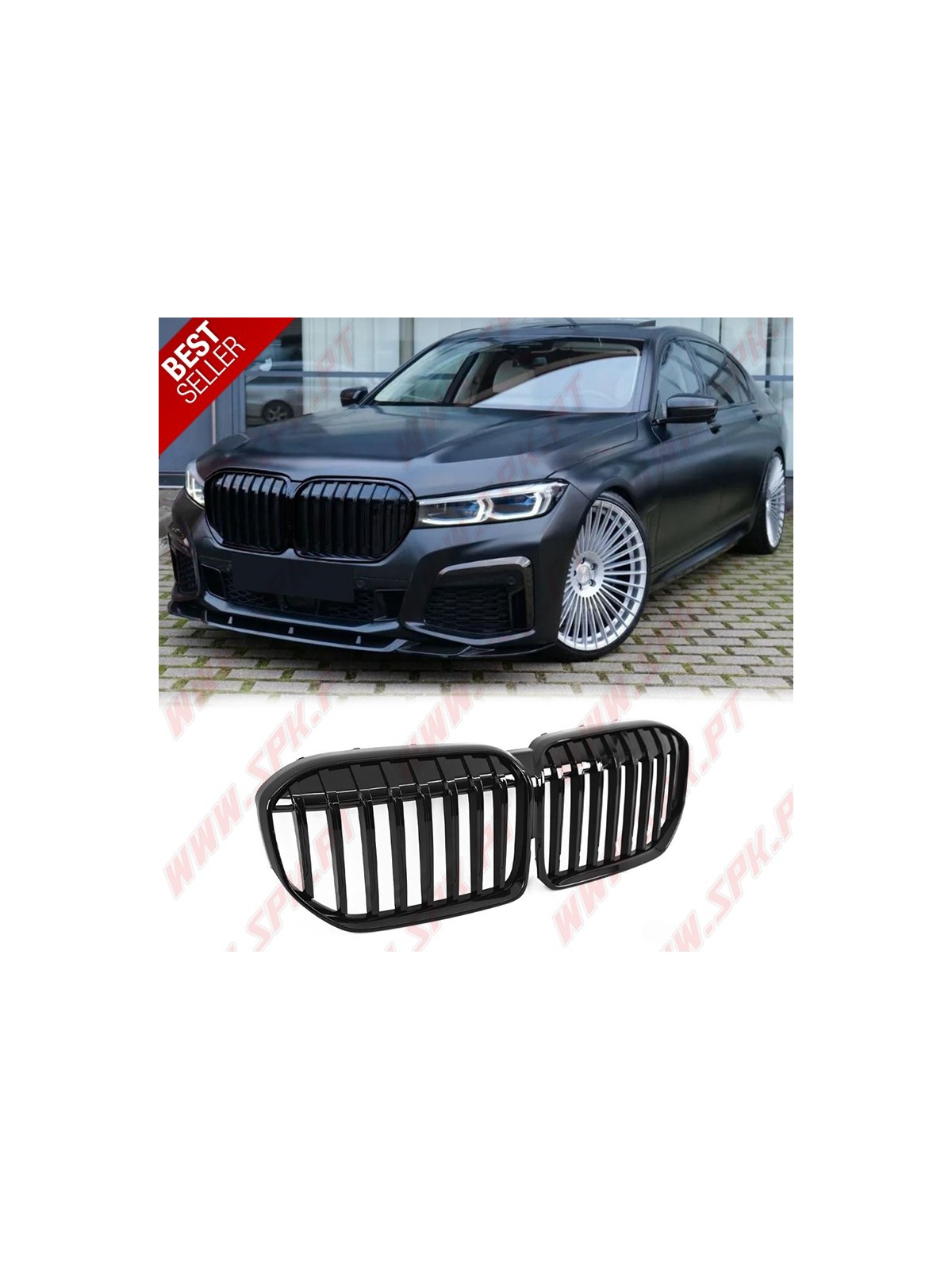 Grelhas Frontais Look M - BMW G11 / G12 LCI (2019-2022)