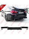 Difusor Traseiro Look M-Performance - BMW F10 / F11 (2010-2017)