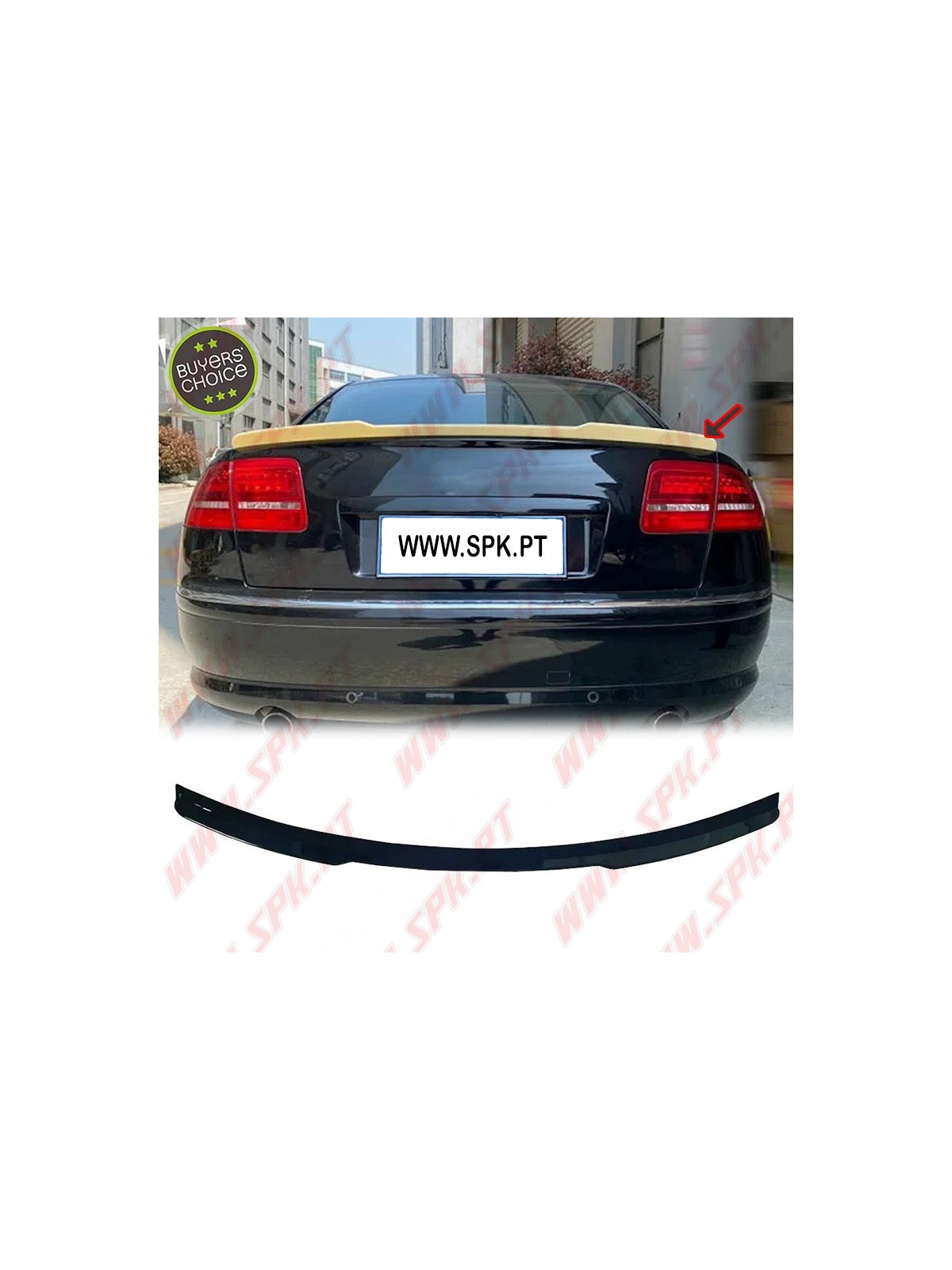 Aileron Traseiro Audi A8 D3 (2003-2009)