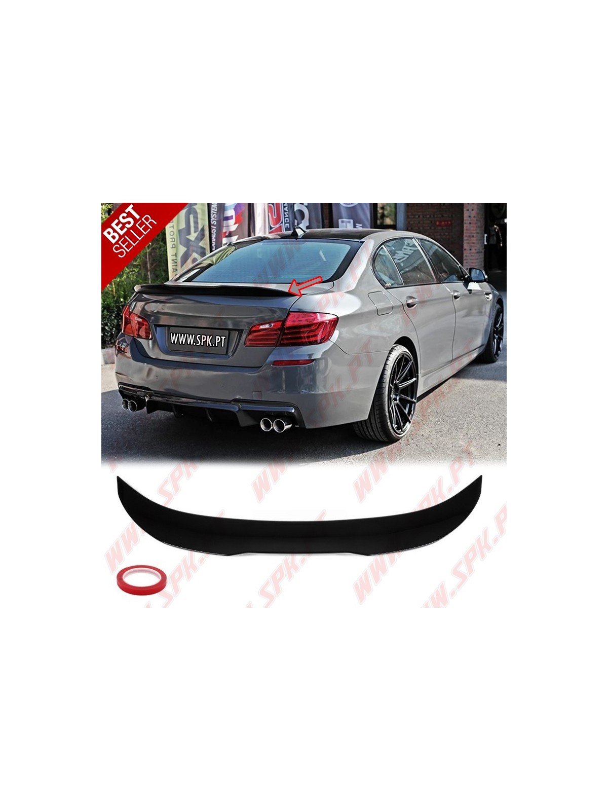 Aileron Traseiro Look PSM - BMW F10 Sedan (2010-2017)