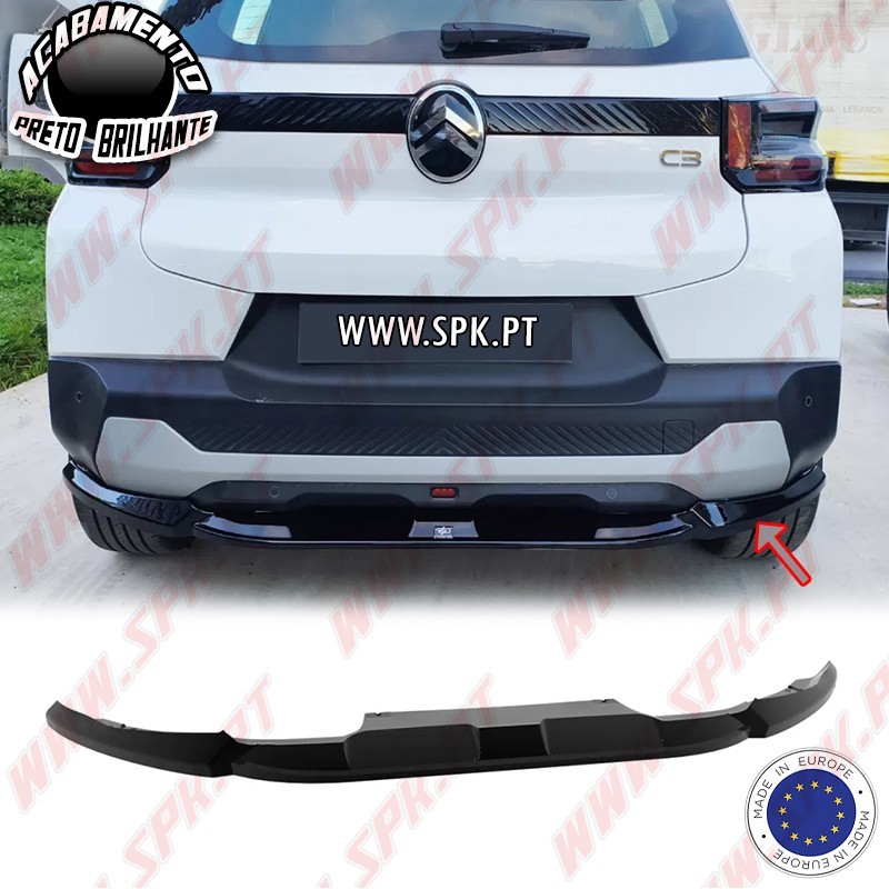 Difusor Traseiro - Citroen C3 - 4 (2024-)