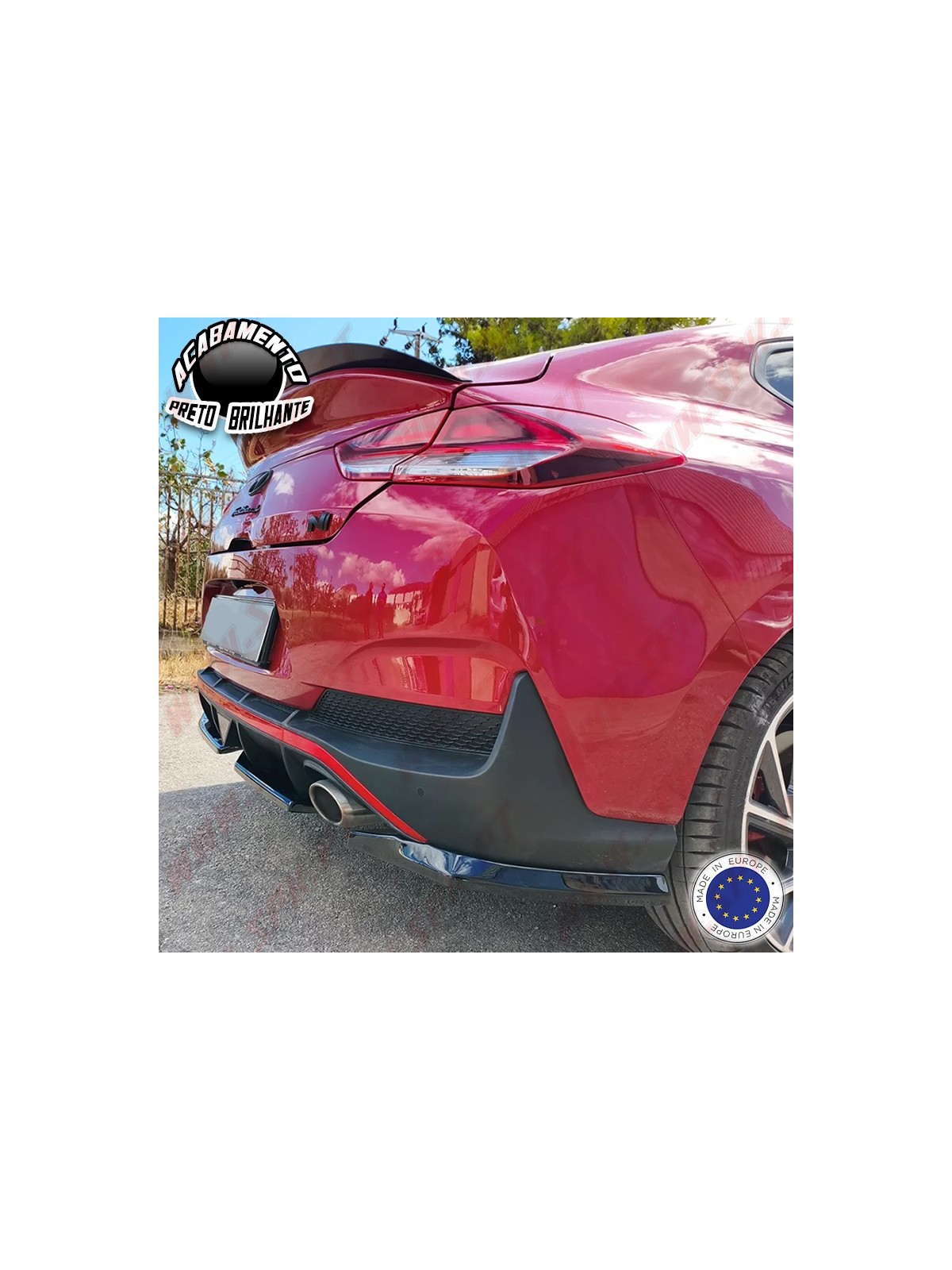 Difusor Traseiro - Hyundai i30 N-Line - Fastback Facelift (2020-)