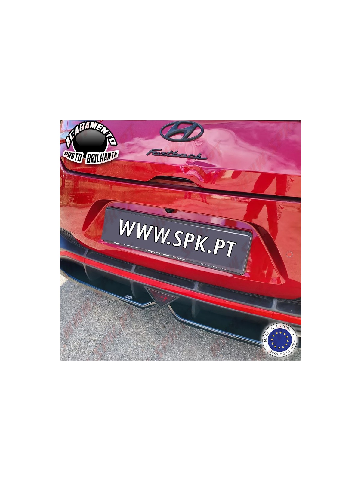 Difusor Traseiro - Hyundai i30 N-Line - Fastback Facelift (2020-)