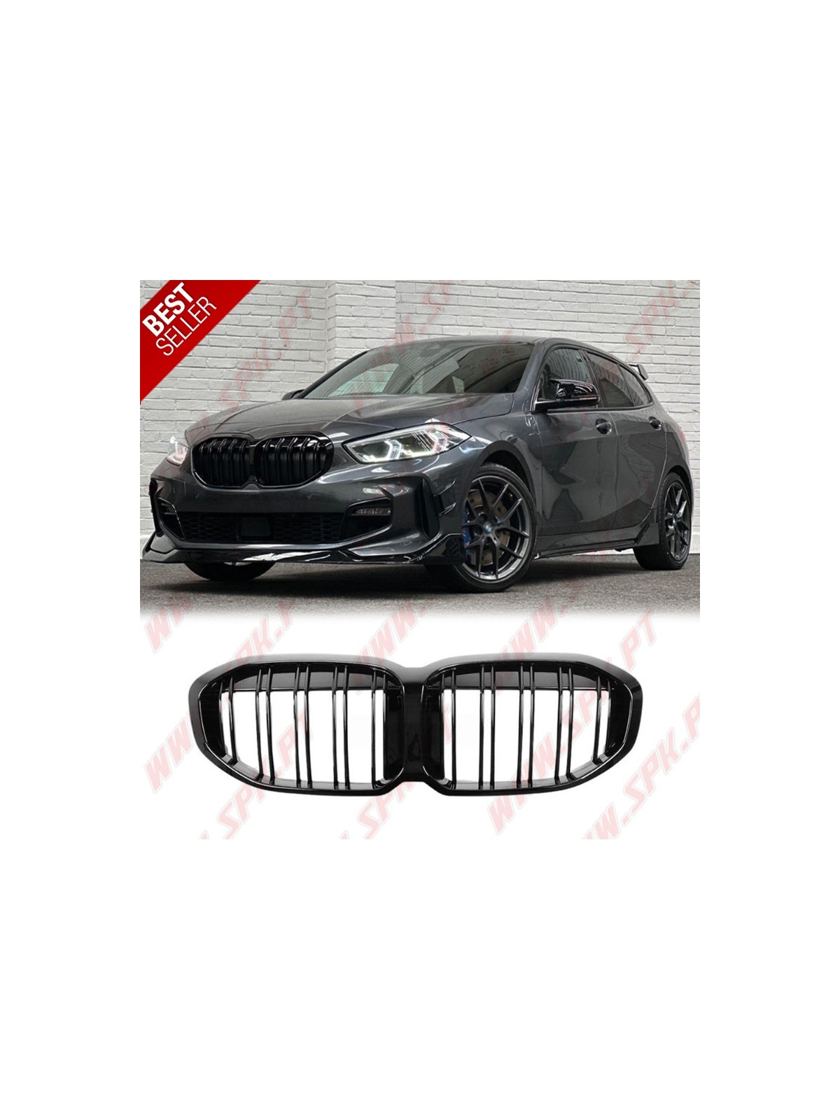 Grelhas Frontais Look M-Perf. - BMW F40 (2019-2024)