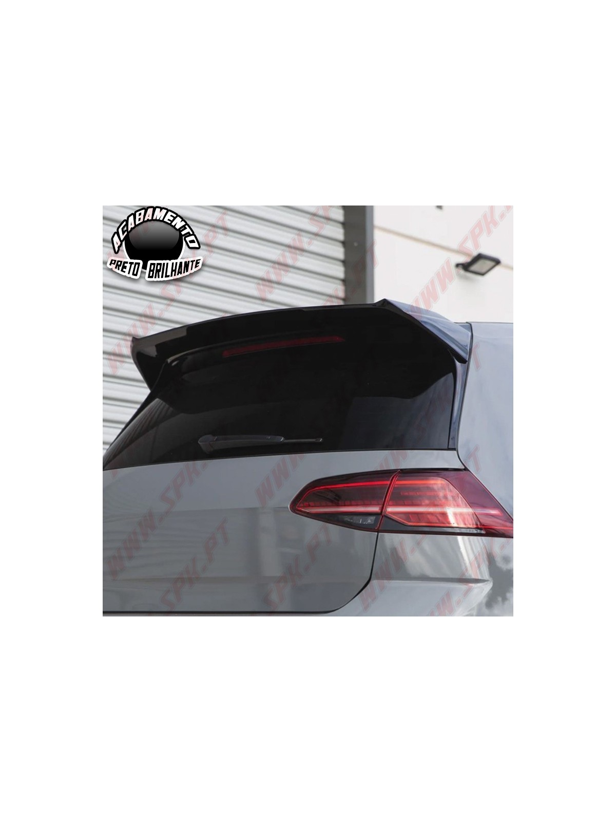Aileron Traseiro V.2 - VW Golf 7 / 7.5 GTI / GTD / GTE / R (2012-2019)