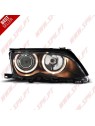 Faróis Angel Eyes Black - BMW E46 Sedan / Touring (2001-2005)