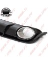 Difusor Traseiro Black Gloss + Ponteiras Look RS4 - Audi A4 B8 Sedan / Avant (2007-2011)