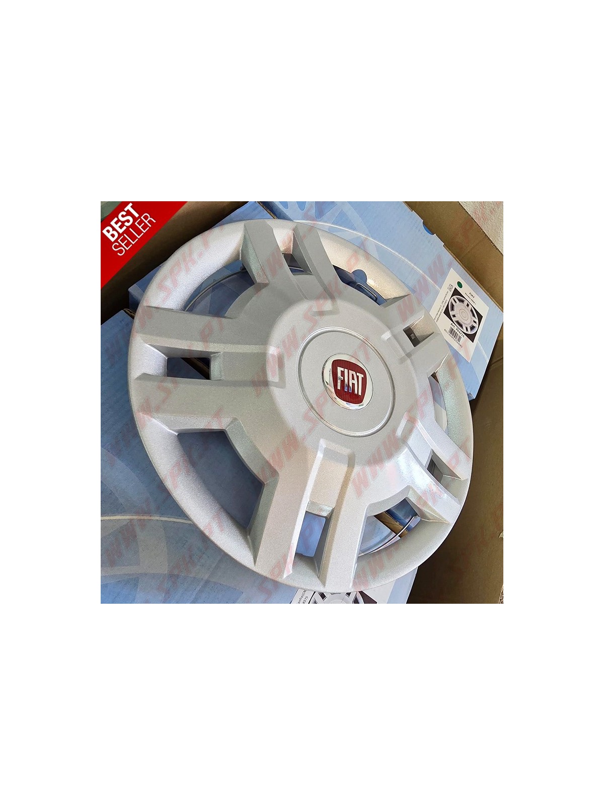 Pack 4 Tampões de Roda 15" - V.763 Fiat (Auto-Caravanas / Van / Mini-Bus)