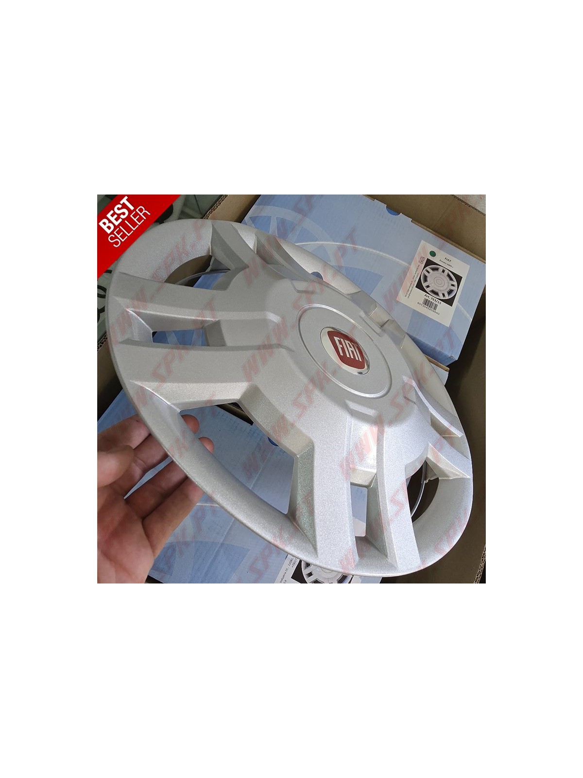 Pack 4 Tampões de Roda 15" - V.763 Fiat (Auto-Caravanas / Van / Mini-Bus)