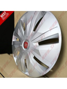 Pack 4 Tampões de Roda 15" - V.1 Silver (Auto-Caravanas / Van / Mini-Bus)