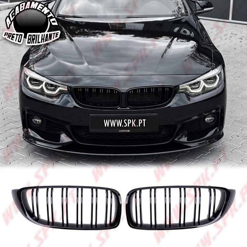 Grelhas Frontais Look M-Performance - BMW F32 / F33 / F36 / F80 / F82 (2013-2020)