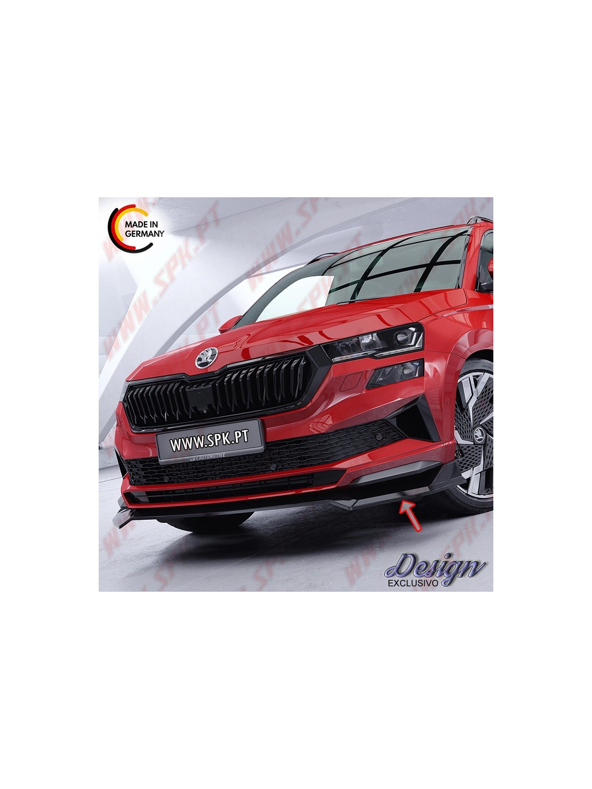 Lip Spoiler Frontal - Skoda Karoq Facelift SportLine (2021-)