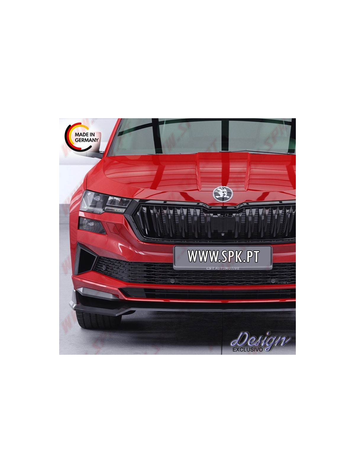 Lip Spoiler Frontal - Skoda Karoq Facelift SportLine (2021-)
